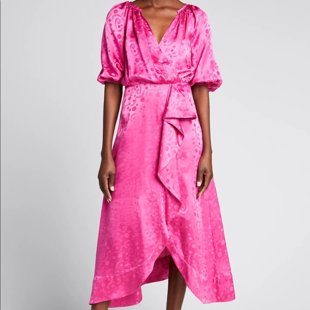 Saloni Draped Olivia Dress